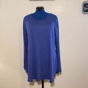 Cool Melon boat neck blouse, size 2X.
